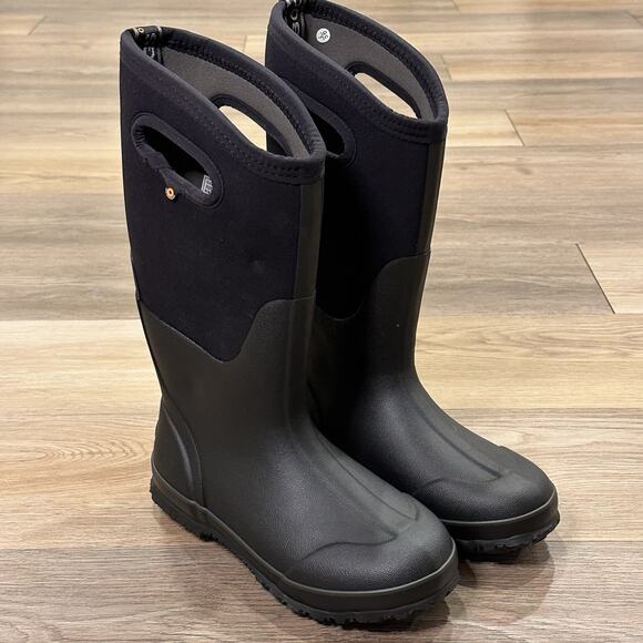 Bogs NEW Neo-Classic Tall Women's 6 Slip On Boots Insulated Waterproof -40 - Picture 1 of 13